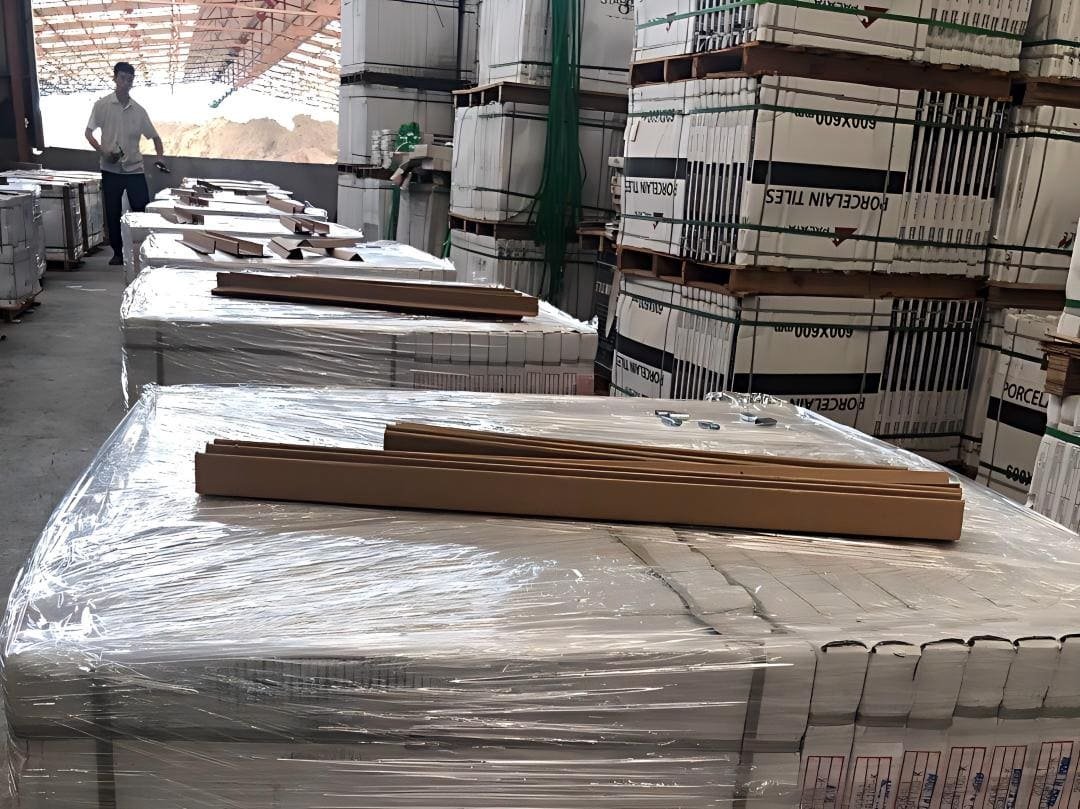 Warehouse export preparation